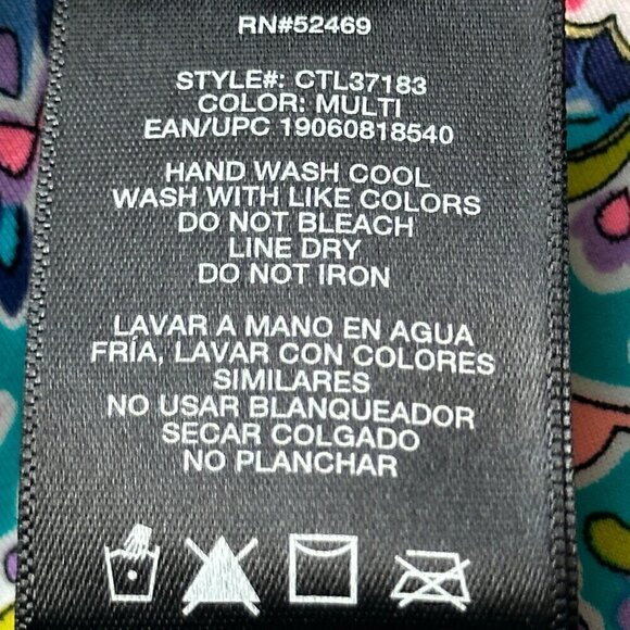 EUC - Catalina Royal Garden One Piece Swimsuit - Size 8/10 - Picture 9 of 9